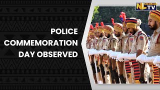 POLICE COMMEMORATION WEEK OBSERVED REMEMBERING SACRIFICES OF POLICE MARTYRS