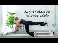 Full Body REFORMER PILATES class | 32 minutes | Stability & Control focus