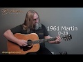 1961 Martin D-28, Brazilian Rosewood/Sitka Spruce