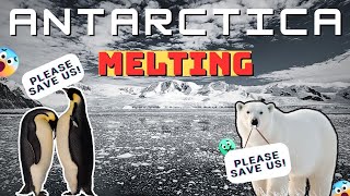 ANTARCTICA MELTING❗️अगर अंटार्कटिका पिघल गया तो क्या होगा?@antarcticaweb @NASA @animalplanet