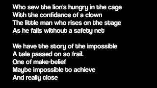 The Story Of Impossible - Peter Von Poehl (Lyrics)