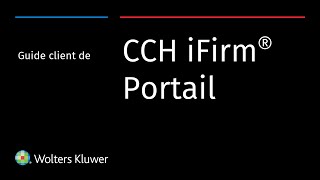 Guide client de CCH iFirm Portail