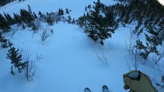 Backcountry Skiing Crested Butte-- East Bowl in the Anthracites