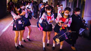 Halloween in Shibuya, Tokyo | 4k Walking Tour 東京ハロウィン! 渋谷パーティ