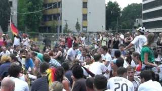 Humba WM 2010 nach dem Argentinien-Spiel in Gießen