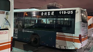 台北客運 BJ6123（台中客運租用）下班 121-U5