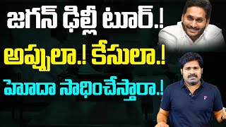 జగన్ ఢిల్లీ టూర్ అప్పులా ! కేసులా ! | Master Plan Behind CM Jagan's Delhi Tour | AP News