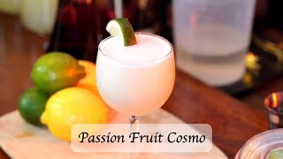 Spirits Delights: Episode 2 – Holiday Passion (Passionfruit Cosmo)