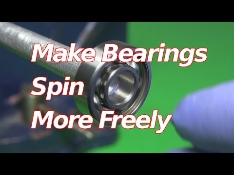 How to Make Bearings Spin Faster/Freely How to Make Bearings Spin Faster/Freely