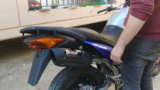 Honda Varadero 125 mivv suono exhaust