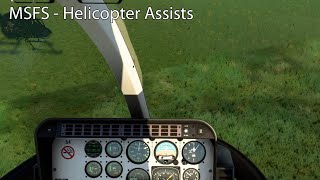 MSFS - Helicopter Assists