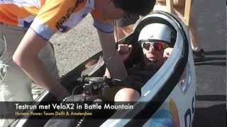 BBB Cycling: Testrun Battle Mountain - HPV