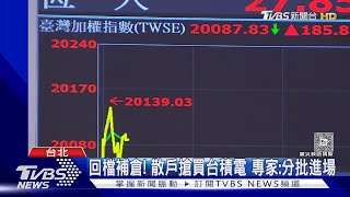 台股站回2萬! 大盤漲逾300點 台積電返800元｜TVBS新聞 @TVBSNEWS01