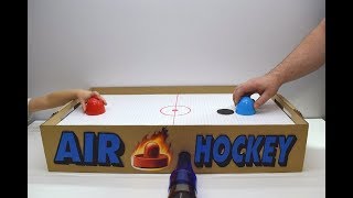 How to make Air Hockey with air motor