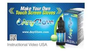 AnyGlove™ English Instruction Video - Make Your Own Touchscreen Gloves