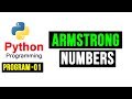 Python Programs - Armstrong Numbers