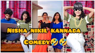 nisha nikil kannada comedy || kannada comedy scenes || nisha nikhil comedy #nishanikilcomedy