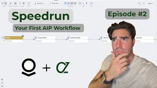 Palantir Foundry | Speedrun AIP Workflow (Part 1/2): Build the Data Pipeline