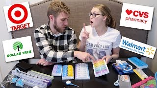 PILL ORGANIZER HAUL | COMBLER COMPARISON \u0026 REVIEW!