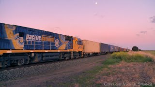 7MP5 Pacific National Freight Train With NR34 \