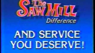 1980s The Saw Mill Commercial