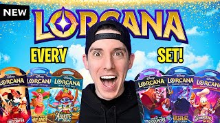 I Opened EVERY SET in Disney's Lorcana!