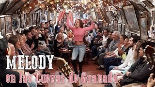 MELODY cantando y bailando "Achilipu" en la cueva María La Canastera | VEOFLAMENCO