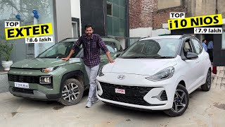 *More Space & Safest in ₹50K* Hyundai Exter Vs i10 Nios 2023 ! Comparison