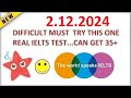 BRITISH COUNCIL IELTS LISTENING PRACTICE TEST 2024 | 2.12.2024