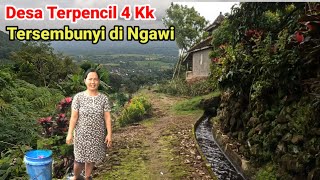 Desa Terpencil Akses Sulit di Gunung Lawu Ngawi