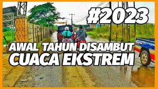 Motovlog Perdana di jalan Diklat Pemda Curug | RIDE AND VLOG