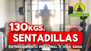 130 kgs SENTADILLAS @oxesabel @squats