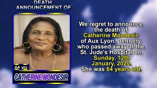 Catherine Mondesir short