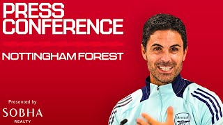 PRESS CONFERENCE | Mikel Arteta previews Nottingham Forest | Team news, 250 games in charge & more!