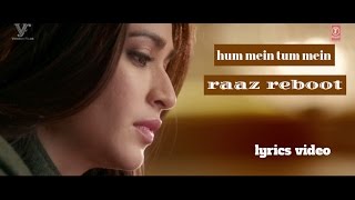 RAAZ REBOOT |- HUMMEIN TUMMEIN JO THA (PAPON | PALAK MUCHHAL) - FULL SONG WITH LYRICS