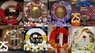 💞🎉Anniversary Decoration Ideas At Home/Balloon Decoration Ideas/Anniversary Decorations#decoration