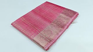 Tissue Chendery Fancy Sarees | Avl@600#8499933390-TCH-01 Wholesale Varalaxmi Silks-36 Lpt Market Hyd