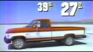 1983 Ford Ranger commercial - hill climb with load