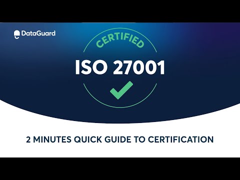 ISO 27001: Your 2-minute guide to certification with DataGuard