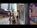 walking in hong kong 4k central walking tour asmr 2025 january