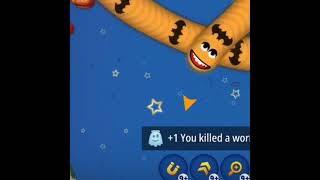 Worms Zone io Game of Earthworms #306 #rắnsănmồi #shortsvideo #Reesl 😎😎