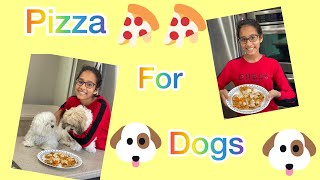 DIY PIZZA FOR DOGS | Dog friendly Pizza | DIY Dog Treats | Home Made Dog Food Recipe |