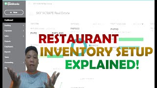 QBO-RESTAURANT INVENTORY SETUP EXPLAINED!