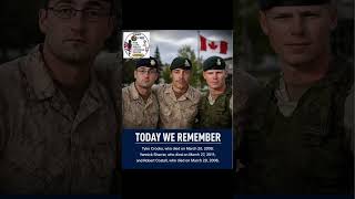 Today We Remember: Honouring Three Canadian Soldiers Who Gave Everything 💔🫡
