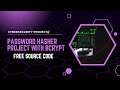 🔐 Build a Modern Password Hasher in Python (bcrypt + CustomTkinter GUI)