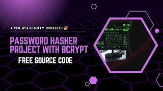 🔐 Build a Modern Password Hasher in Python (bcrypt + CustomTkinter GUI)