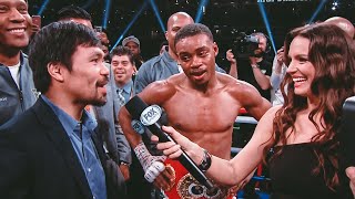 Manny Pacquiao & Errol Spence FIRST Interview