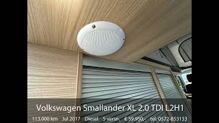 Volkswagen Smallander XL 2.0 TDI L2H1 (5 Zitplaatsen/ 4 slaap - plaatsen)