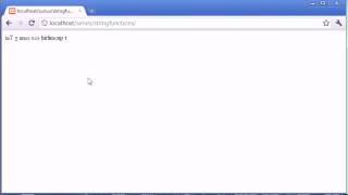 PHP Tutorial for Beginners 35 String Functions Part 2