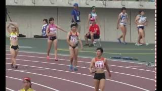 2016 全国高校総体 岡山インターハイ陸上 女子4✕100ｍR準決勝3組